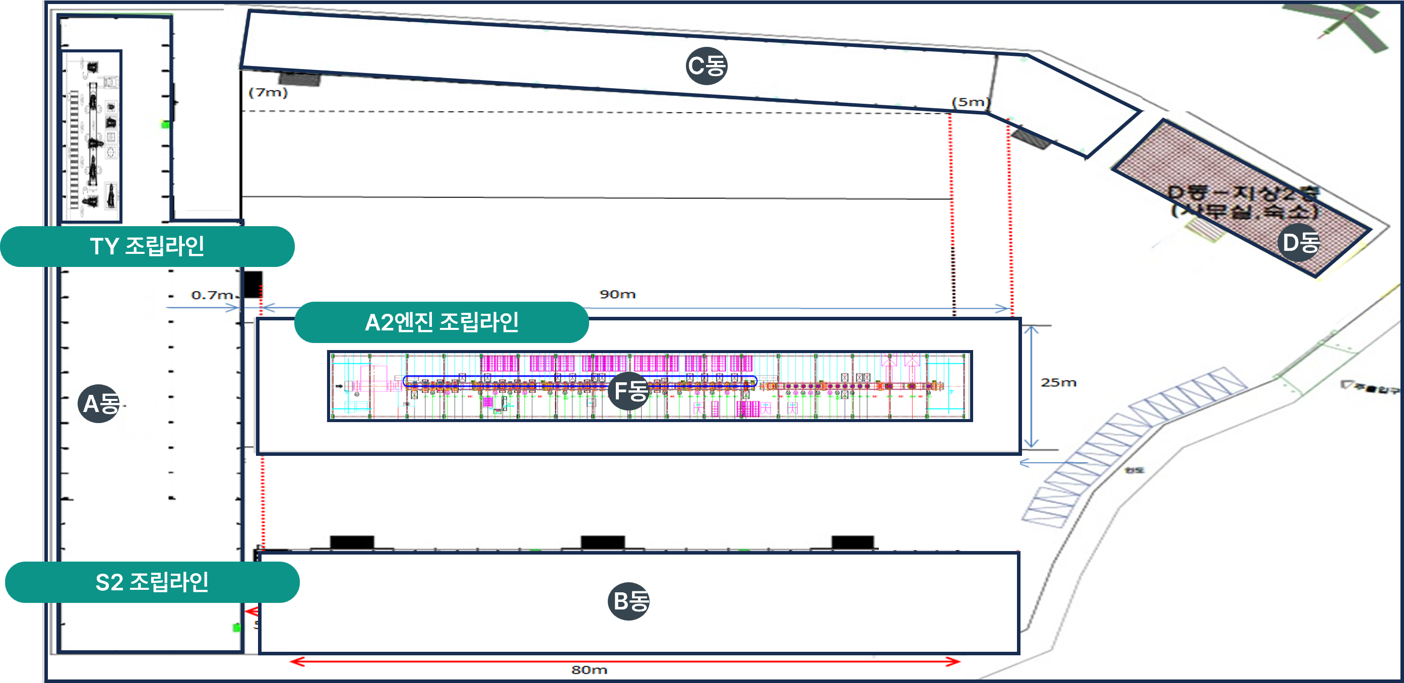 2공장 레이아웃