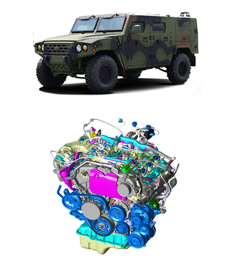 S2 military engine module